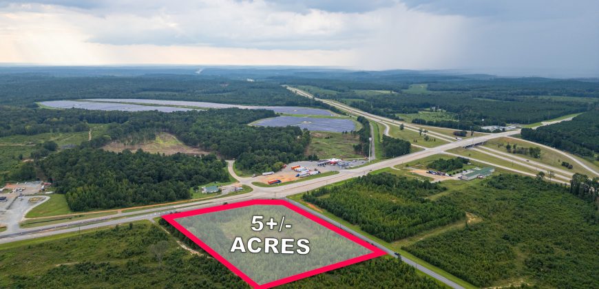 Twiggs County Commercial 5+/- Acres
